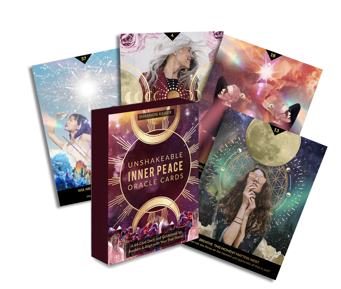 Unshakeable Inner Peace Oracle Card Deck Interest - Play With The